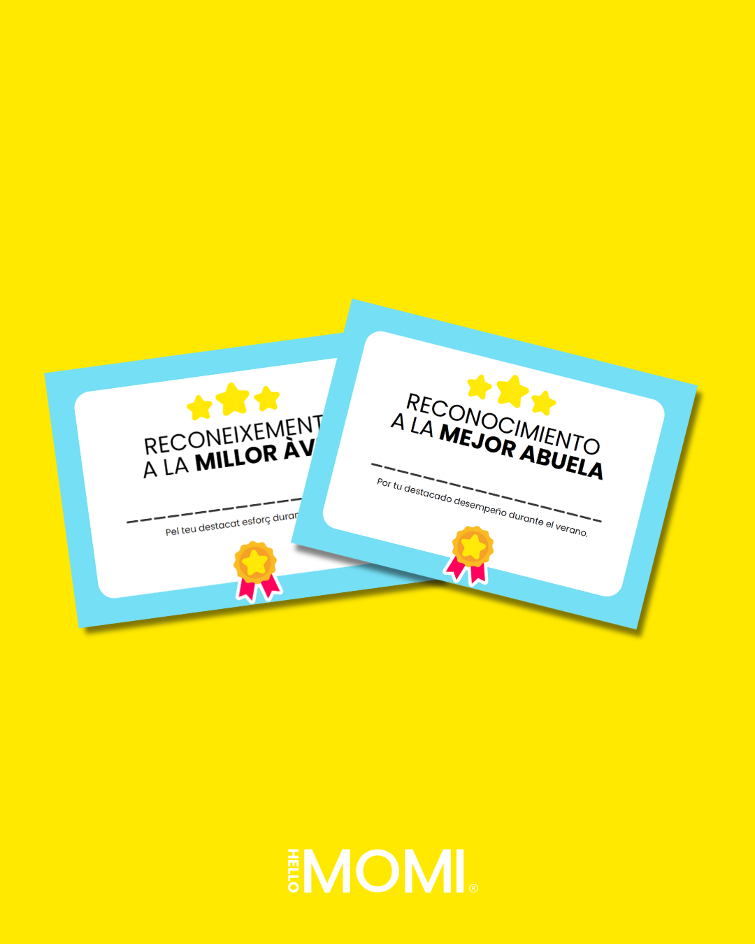 HELLO MOMI DIPLOMA DÍA MUNDIAL ABUELOS